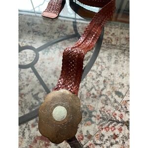 Chico's Leather Belt With Belt Buckle, light weight, leather is excellent